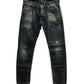 Chic Distressed Men's Cotton Jeans