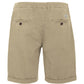 Beige Cotton Bermuda Shorts for Men