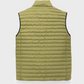 Versatile Green Down Vest for Men