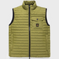 Versatile Green Down Vest for Men