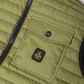 Versatile Green Down Vest for Men