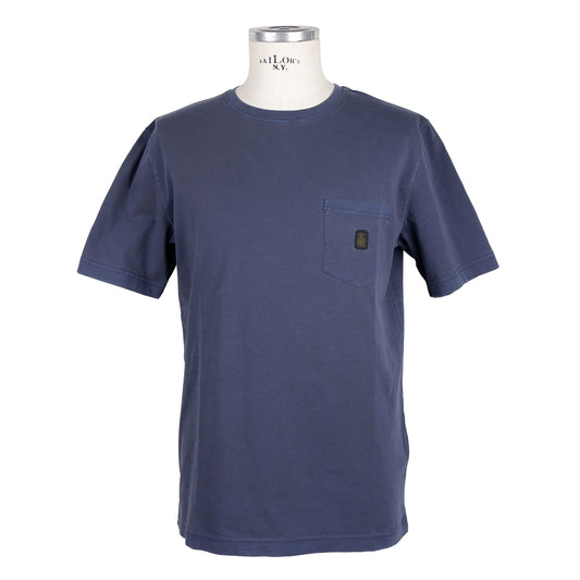 Garment Dyed Cotton Tee with Chest Pocket