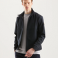 Elegant Soft-Shell Bomber Jacket