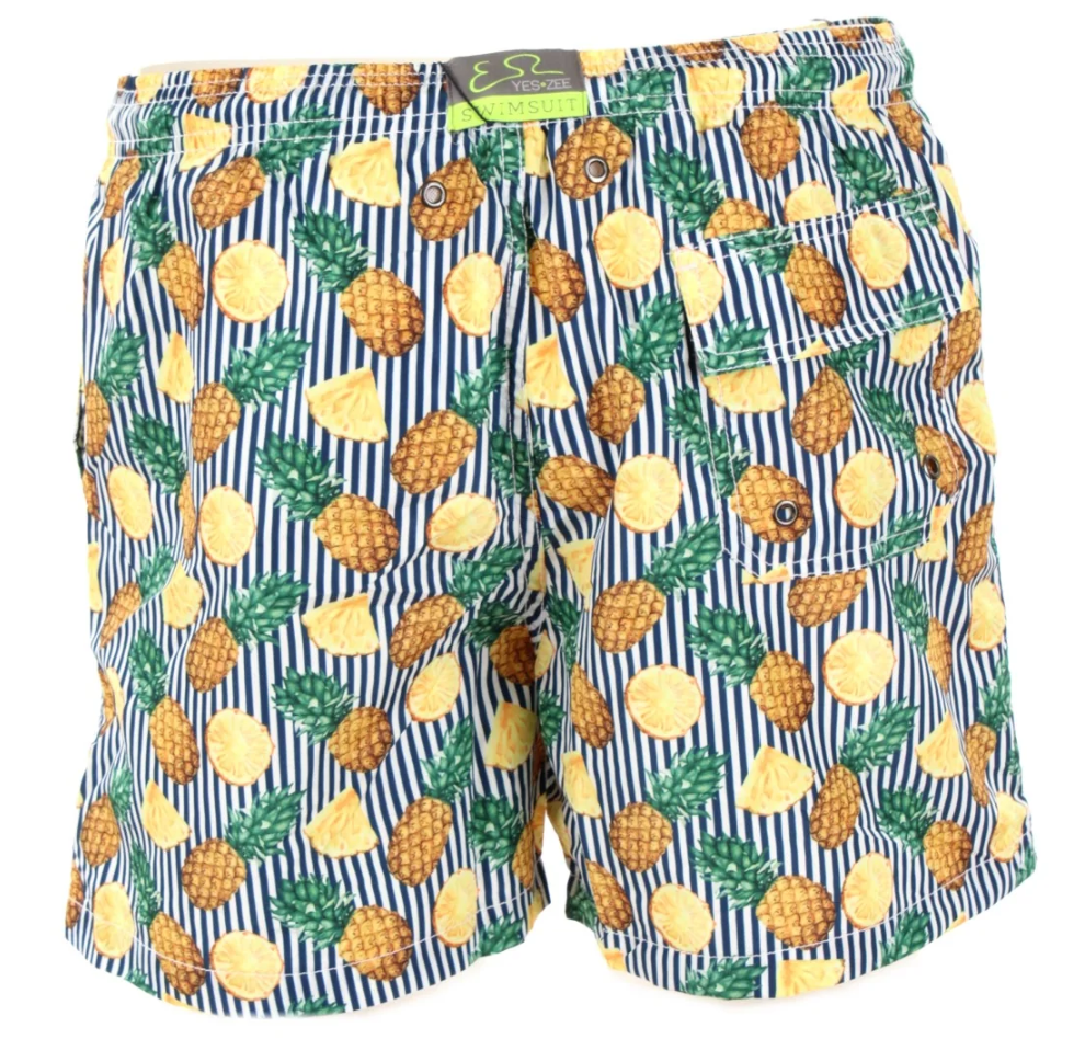 Pineapple Paradise Men's Swim Boxer