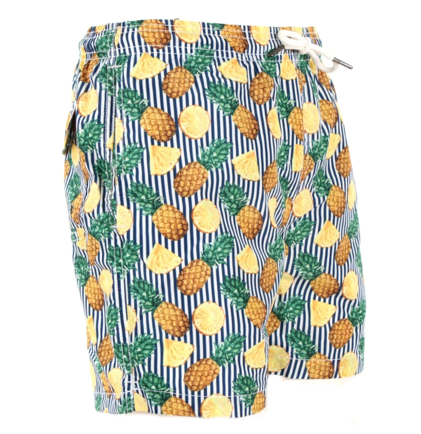 Pineapple Paradise Men's Swim Boxer