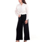 Elegant Wide-Fit Linen Trousers