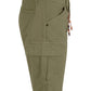 Chic Army Cotton & Linen Blend Bermuda Shorts