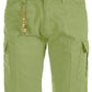 Chic Cotton-Linen Blend Bermuda Shorts