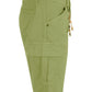 Chic Cotton-Linen Blend Bermuda Shorts