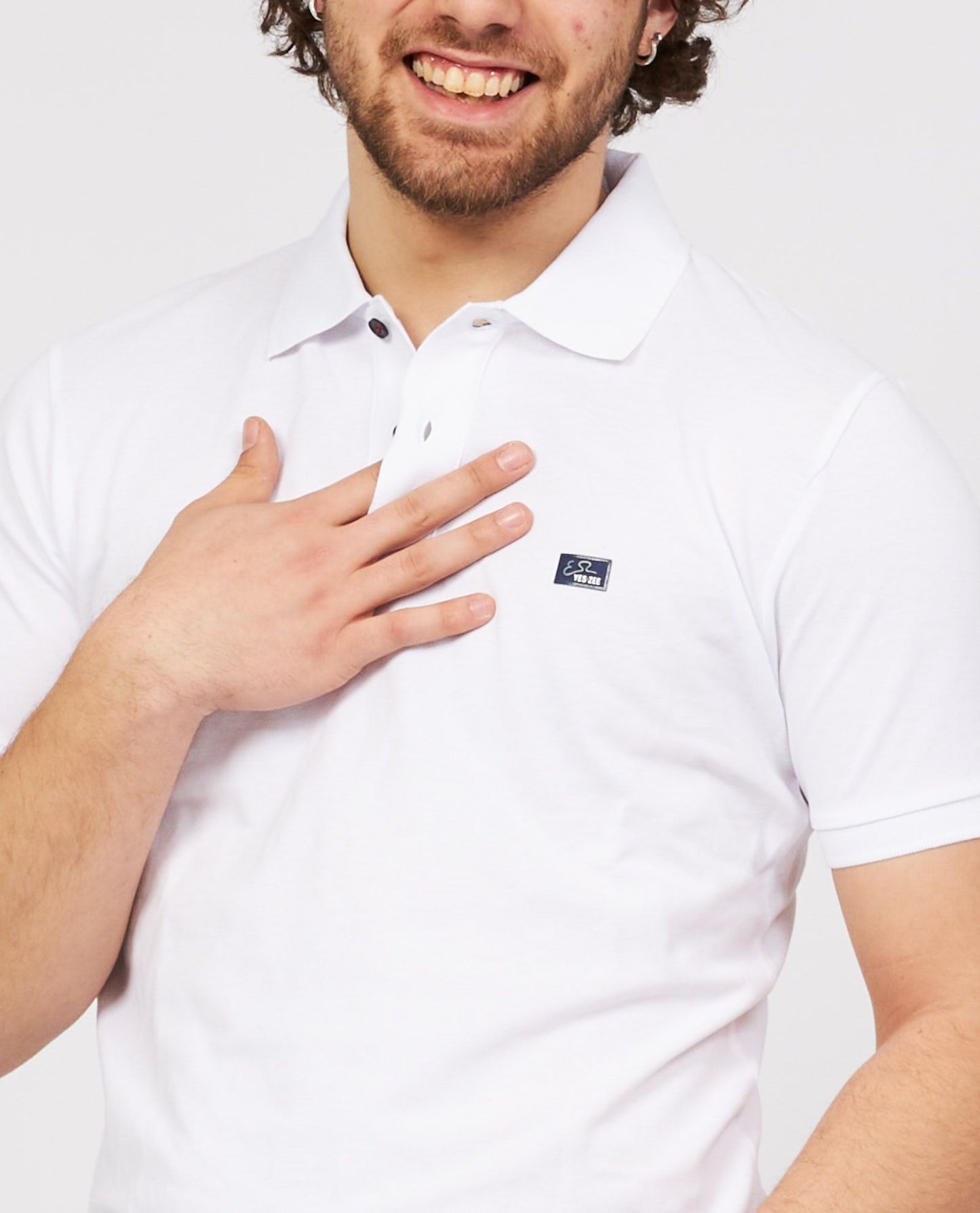 Chic Classic Collar Men's Polo Shirt