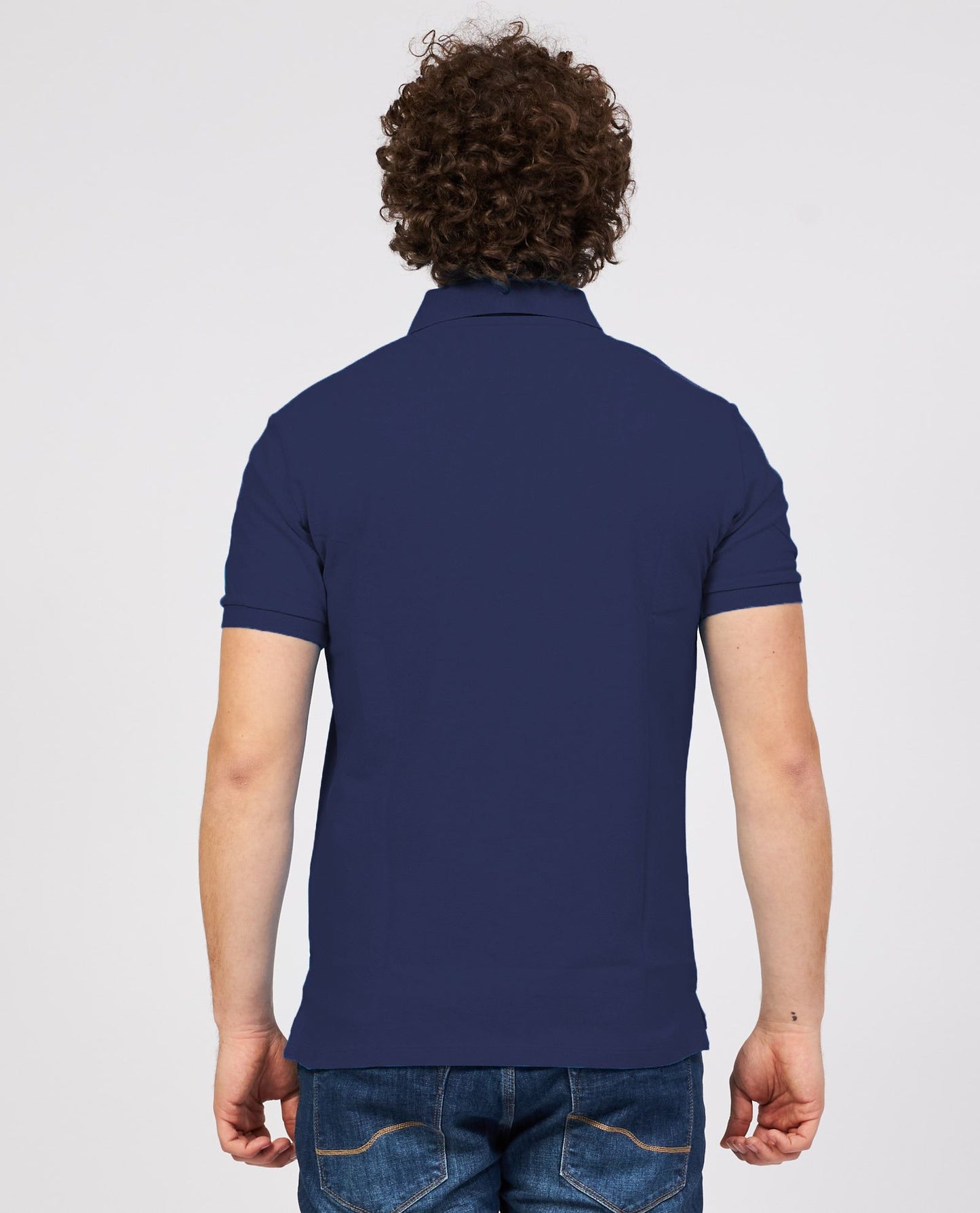 Classic Cotton Polo Shirt with Logo Detail