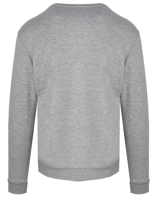 Melange Gray Logo Crewneck Sweatshirt