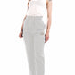 Chic Rhinestone Logo Sweatpants