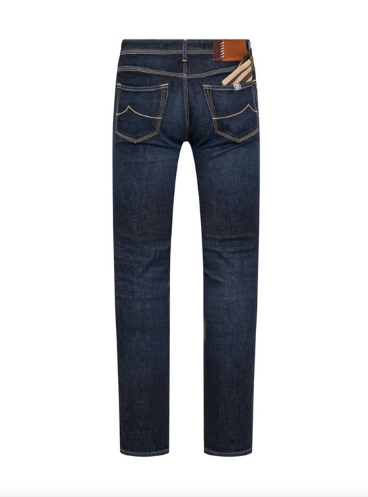 Elite Dark Blue Denim Jeans for Men