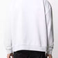 Embroidered Logo Grey Crewneck Sweatshirt