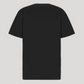 Embroidered Heart Logo Black T-Shirt
