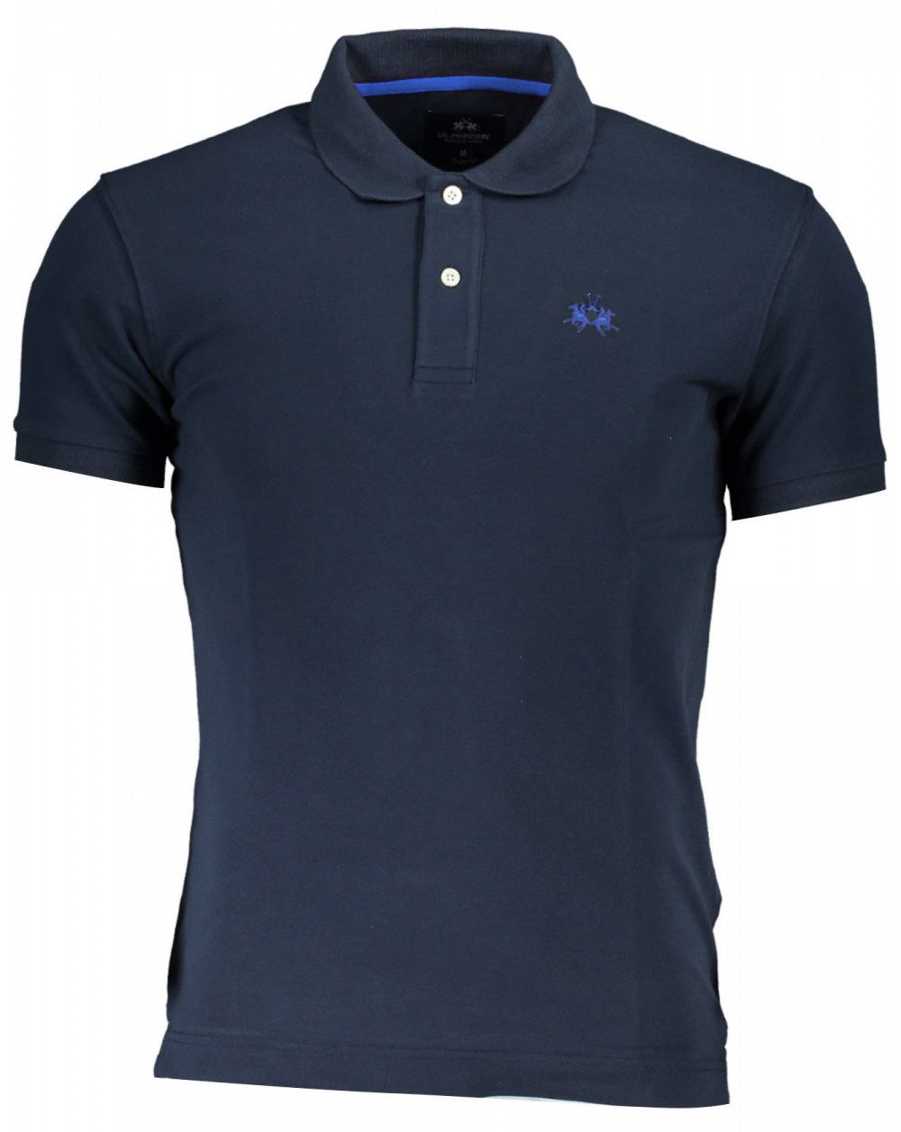 Elegant Short-Sleeved Polo for Men - Embroidered Logo