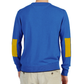 Elegant Cotton Crew Neck Sweater with Chest Logo