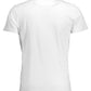 Elegant Embroidered Logo Cotton T-Shirt