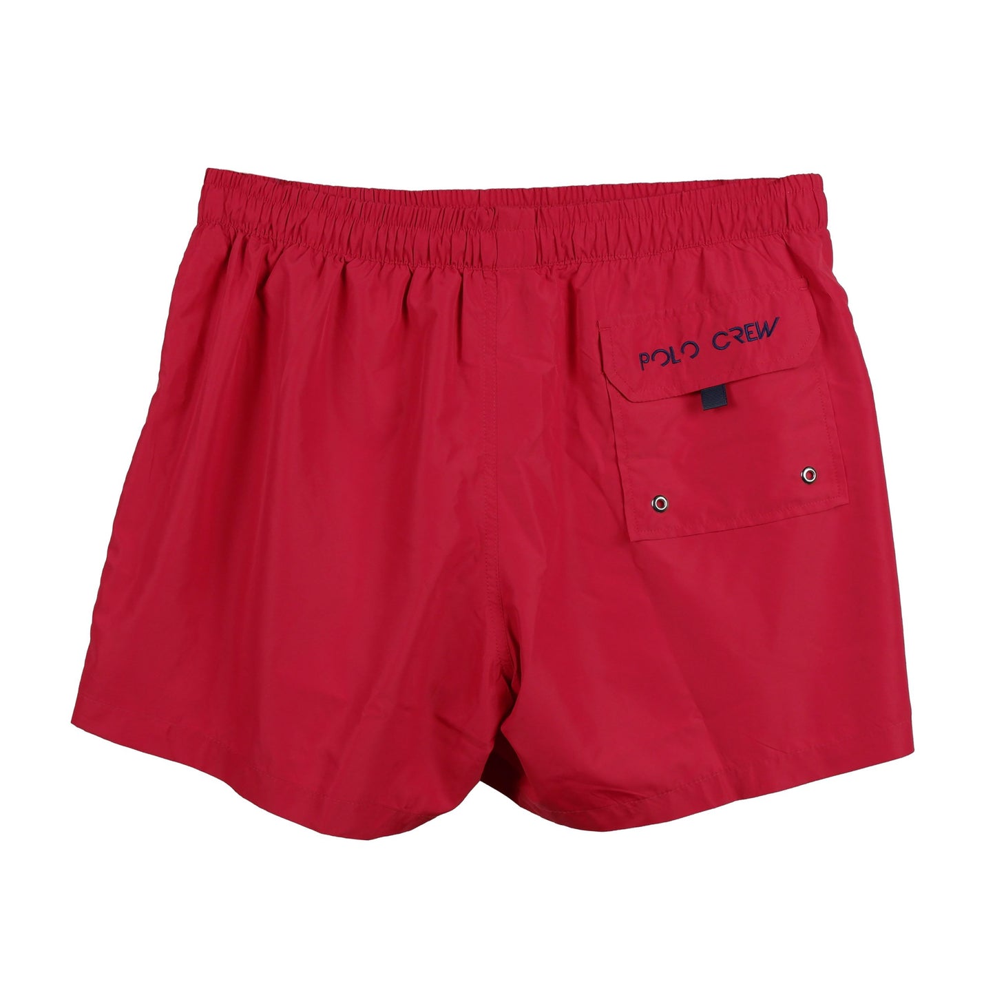 Dashing Red Men's Stretch Swim Shorts