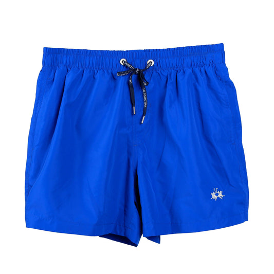 Riviera-Ready Men's Stretch Swim Shorts