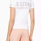 Elegant Rhinestone Studded Cotton Tee