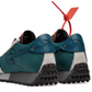Chic Multicolor Nylon Sneakers with Leather Accents
