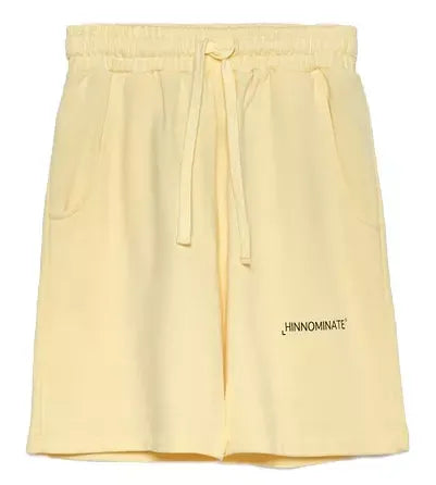 Chic Cotton Bermuda Shorts with Drawstring Waist