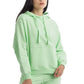 Chic Green Cotton Hooded Sweatshirt