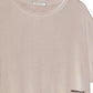 Elegant Oversized Modal Tee with Logo