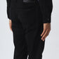 Sleek Black Slim Fit Denim Jeans
