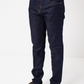 Italian Crafted Blue Denim Jeans with Contrast Stitching
