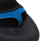 Chic Neoprene and Suede Sandals in Blue