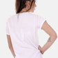 Elegant White Printed Sweater with Brilliance