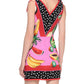 Chic Polka Dot Cotton Dress with Vibrant Patterns