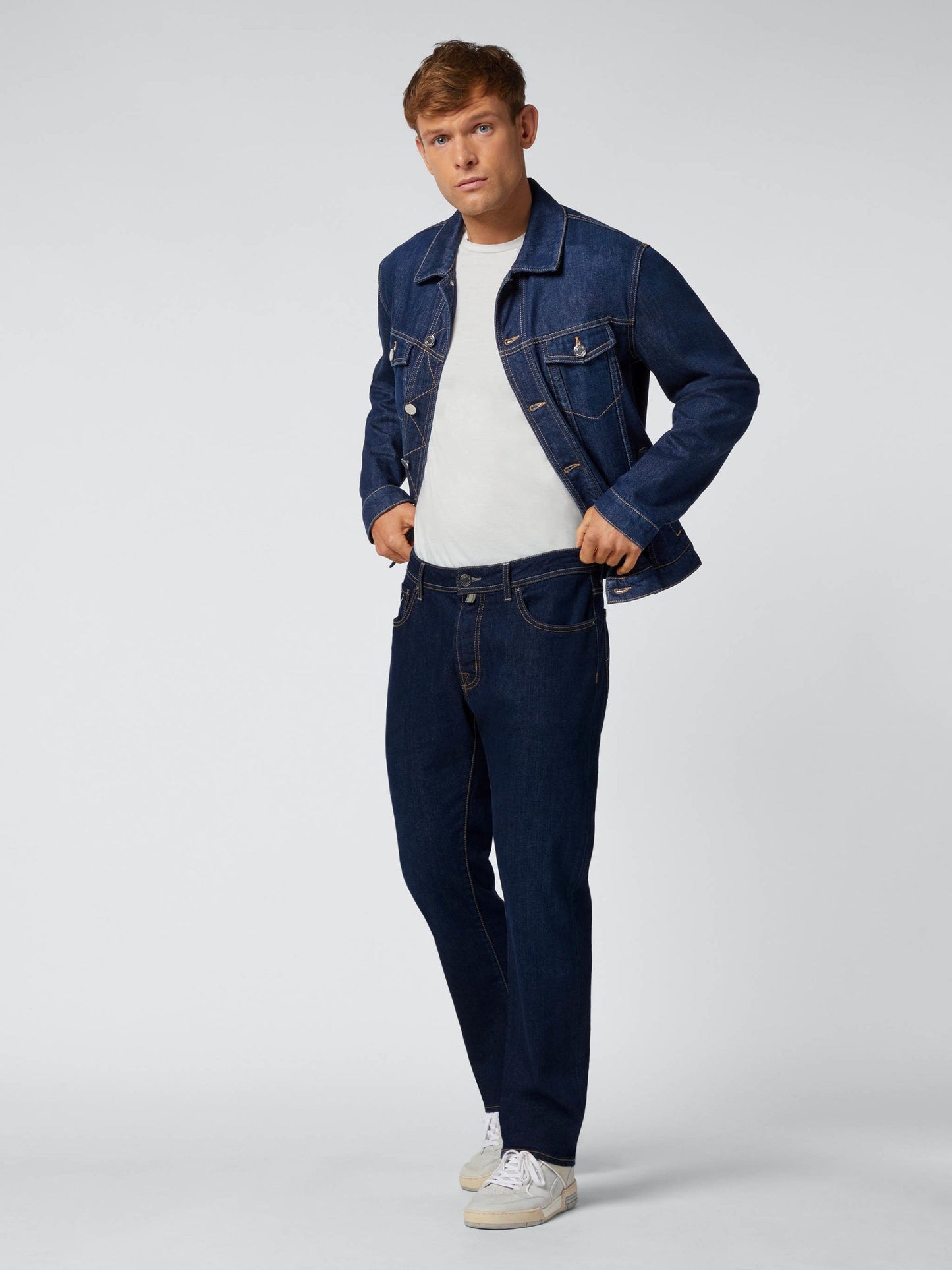 Exquisite Italian Crafted Denim Pants