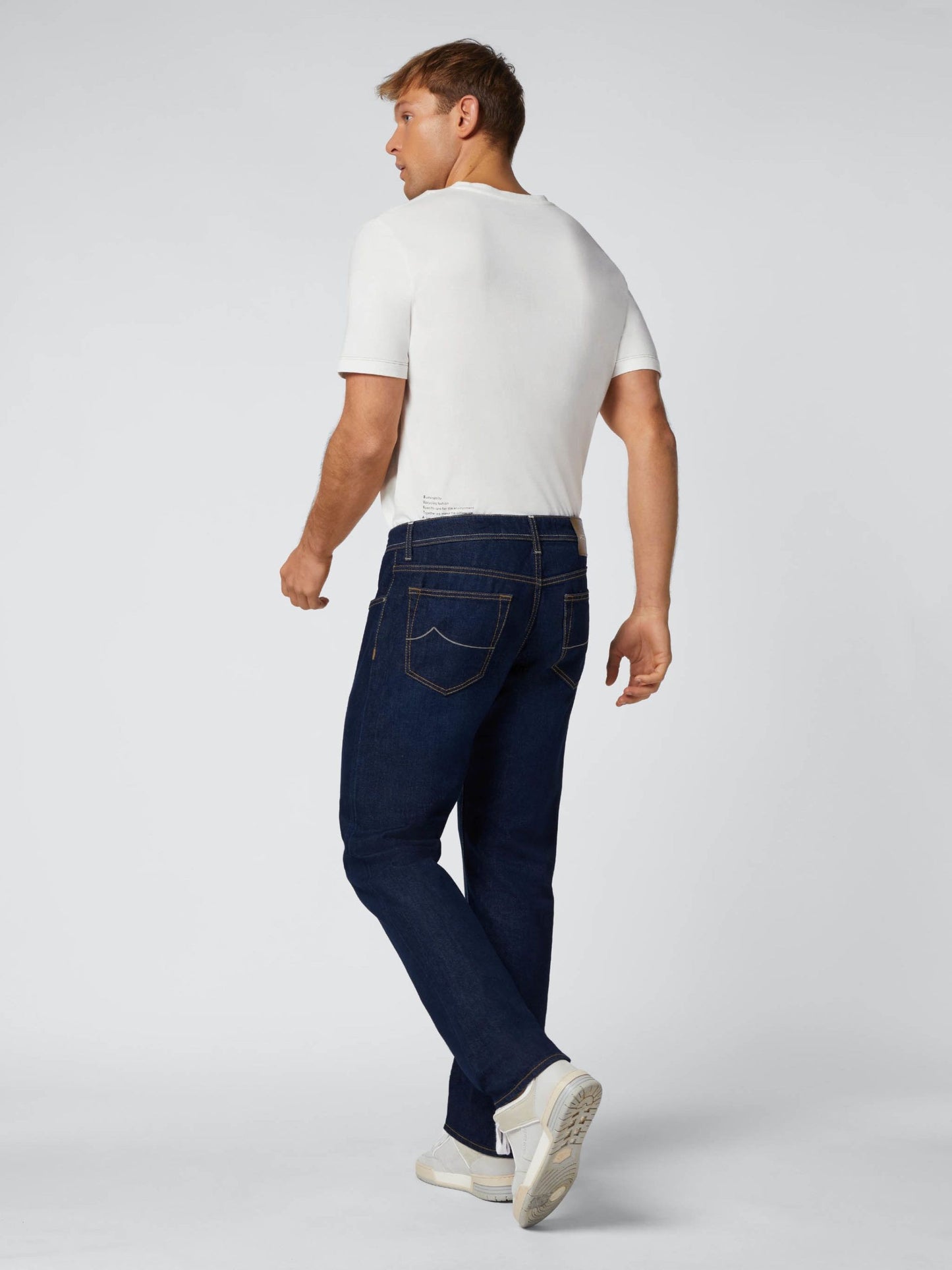 Exquisite Italian Crafted Denim Pants