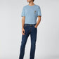 Italian Luxury Denim - Classic Blue Regular Fit