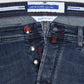 Elegant Blue Denim Regular Fit Jeans