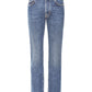 Elegant Italian Denim in Classic Blue