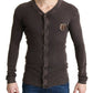 Elegant Wool Blend Embroidered Sweater