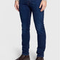 Elegant Blue Denim Regular Fit Jeans