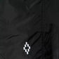 Sleek Embroidered Black Boxer Swimwear
