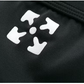 Sleek Black Swim Briefs with Iconic Logo Detail