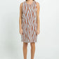 Chic Summer Camisole Dress with Plunging Back