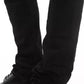 Sleek Black Skinny Jeans with Signature Detailing