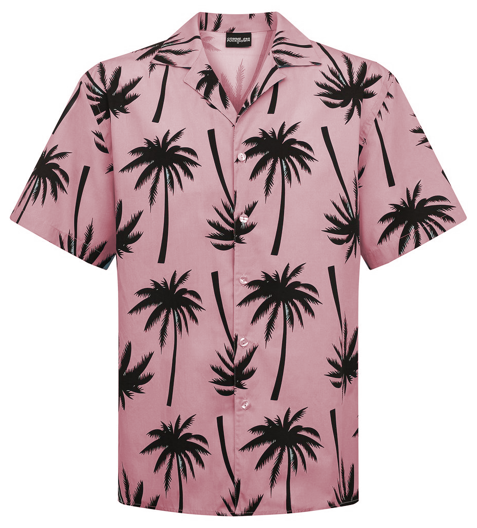 Tropical Elegance Short-Sleeve Shirt