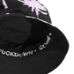 Palm Print Fisherman Hat with Embroidered Logo