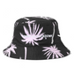 Palm Print Fisherman Hat with Embroidered Logo