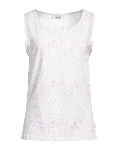 Pink Animalier Pattern Sleeveless T-Shirt